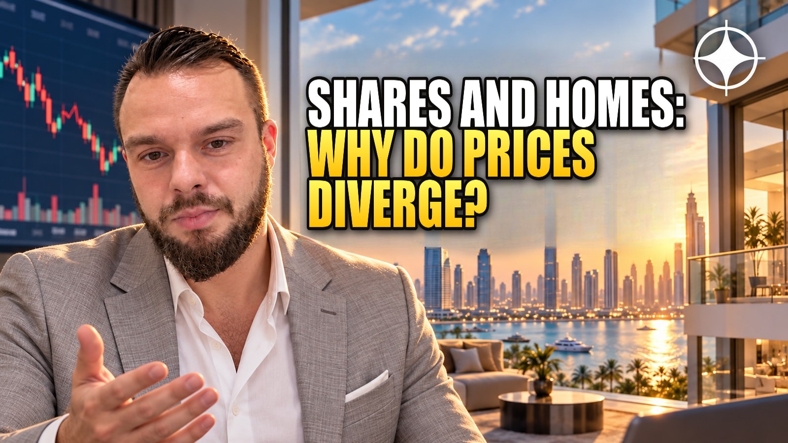 A developer share index is not house prices: how not to confuse two markets