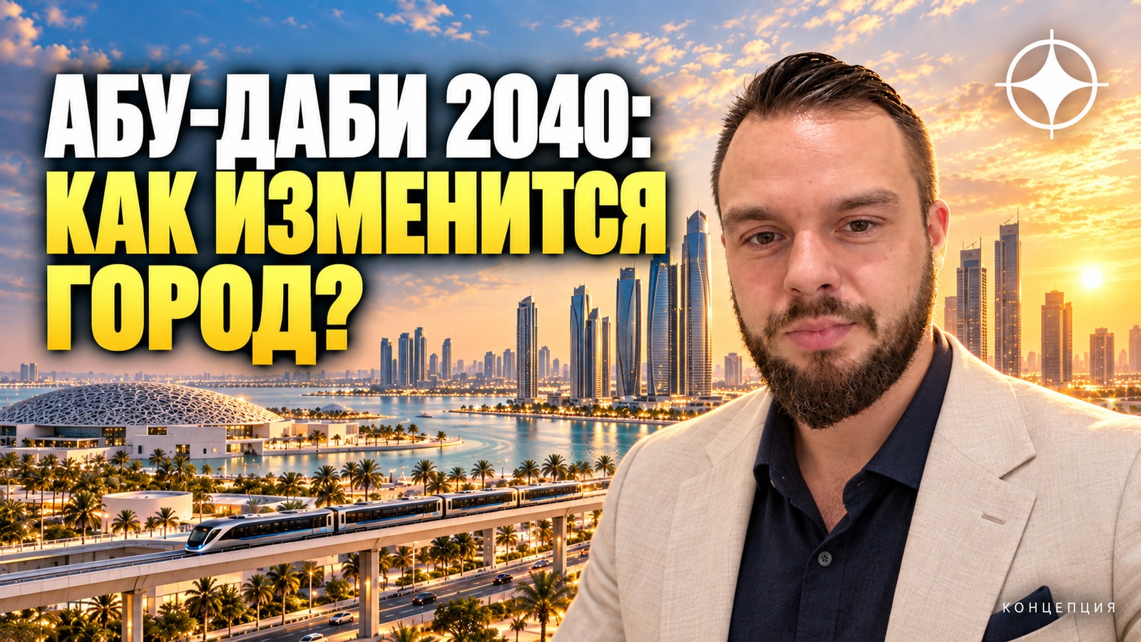 Абу-Даби к 2040 году: удвоение населения, 240 млрд дирхамов на инфраструктуру и транспорт