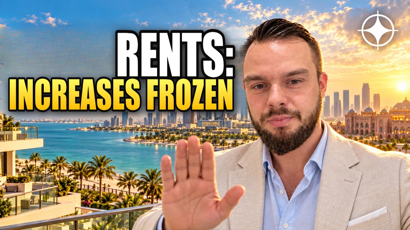 Abu Dhabi has frozen rent increases at 0%: what it changes for owners