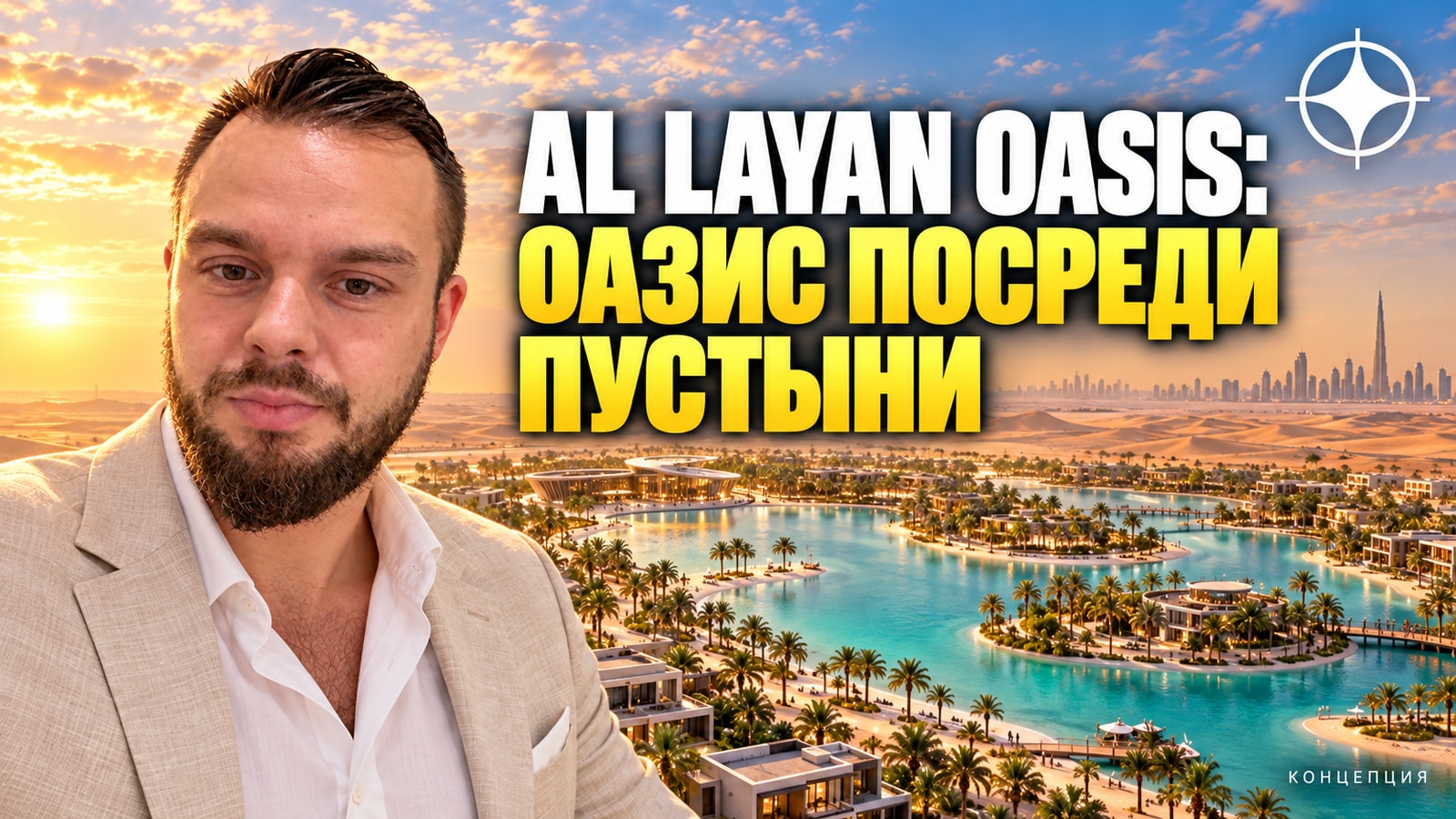 Al Layan Oasis: Дубай строит в пустыне оазис с искусственным озером за 4 млрд дирхамов