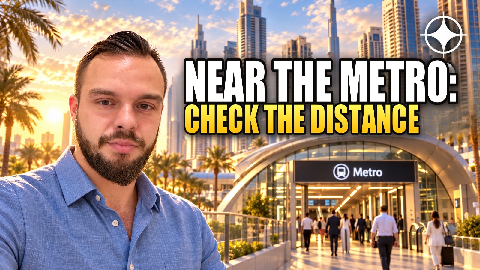 Al Muhaisnah: how to measure "near the metro"