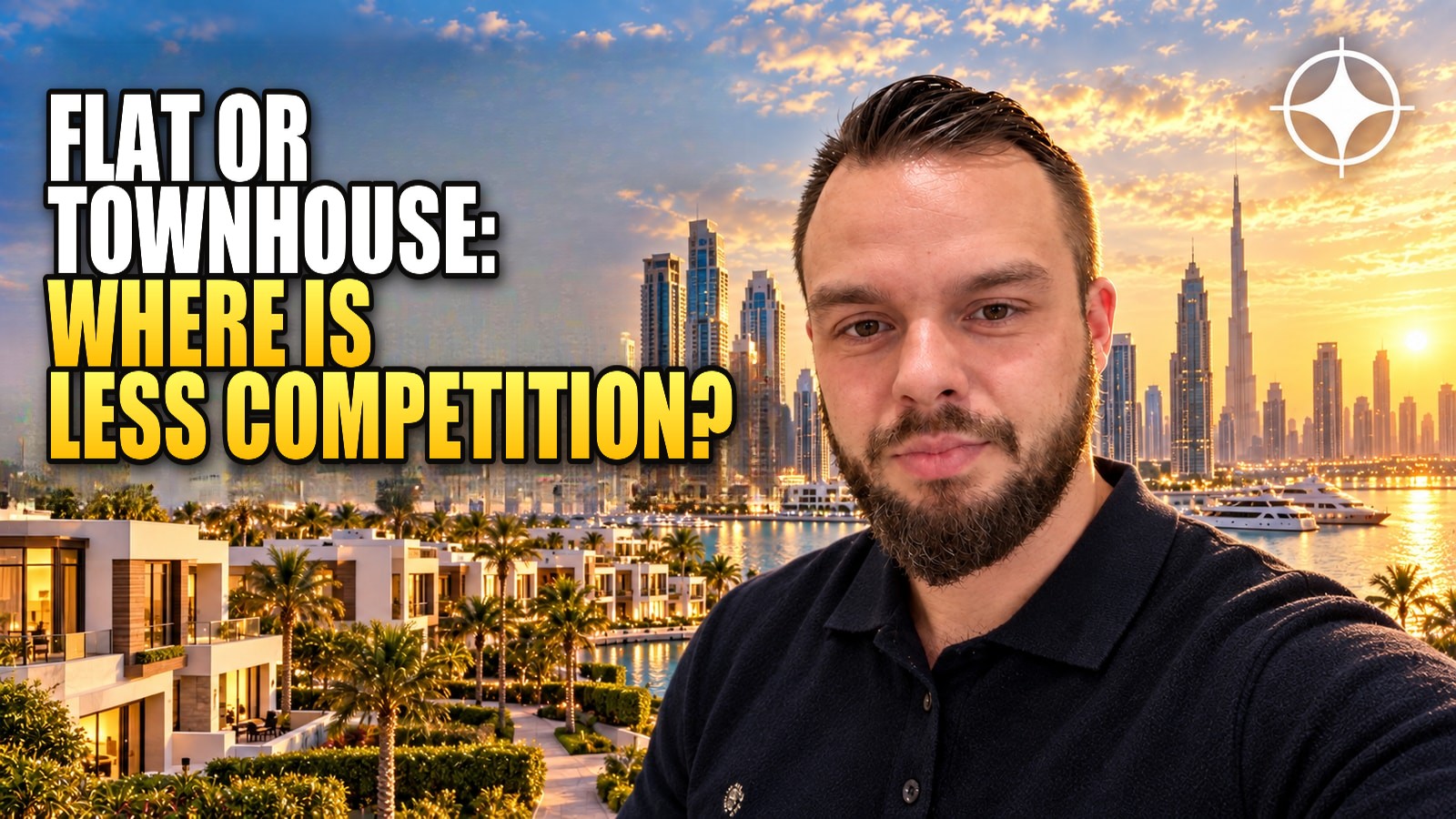 Apartments versus townhouses: where there is less competition now