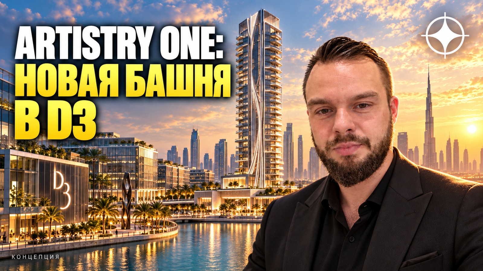Artistry One Residences в Dubai Design District: башня на 36 этажей от Select Group