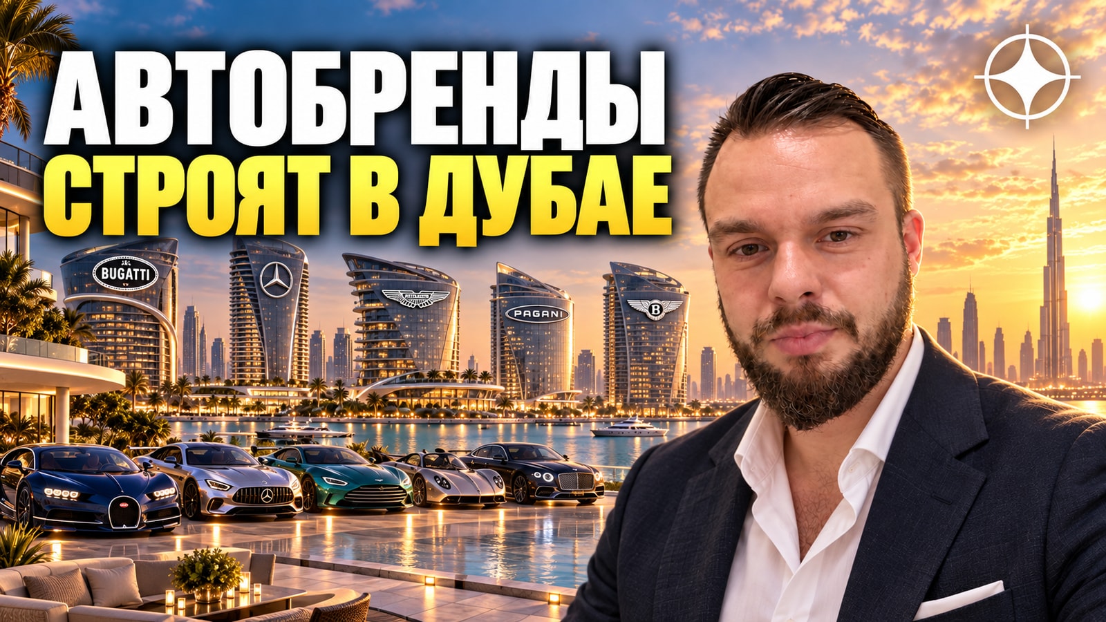Брендированная недвижимость в Дубае от автомобильных марок: Bugatti, Mercedes-Benz, Aston Martin, Pagani, Bentley