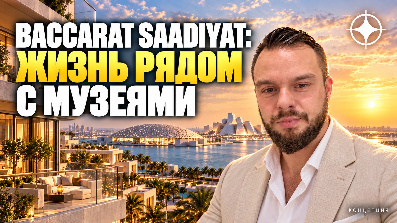 Baccarat Residences Saadiyat: 77 резиденций с видом на Лувр и Гуггенхайм