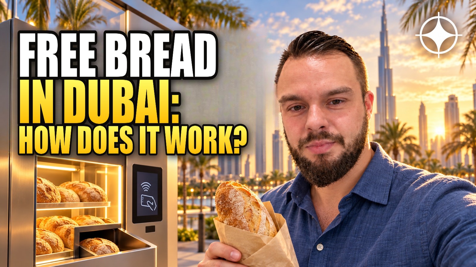 “Bread for All”: Dubai has launched round-the-clock free bread kiosks