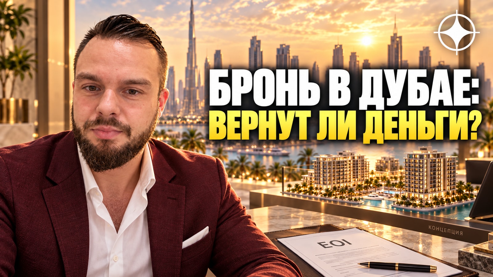 Бронь новостройки в Дубае через EOI: что это за платёж и когда его не вернут