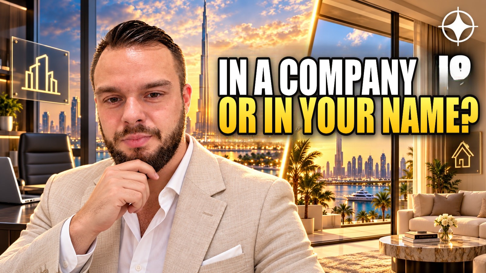 Buying Dubai property in a company or in your own name