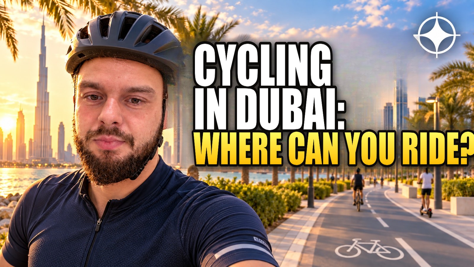 Cycling and e-scooters in Dubai in 2026: the bike-lane network, RTA rules and the JBR ban