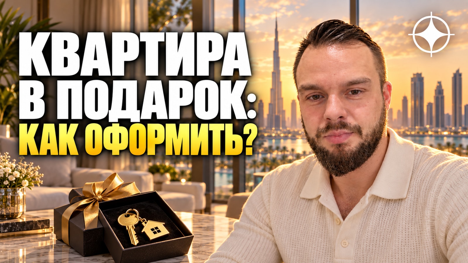 Дарение недвижимости в Дубае родственнику: сбор 0,125% вместо 4% — кому можно и сколько стоит