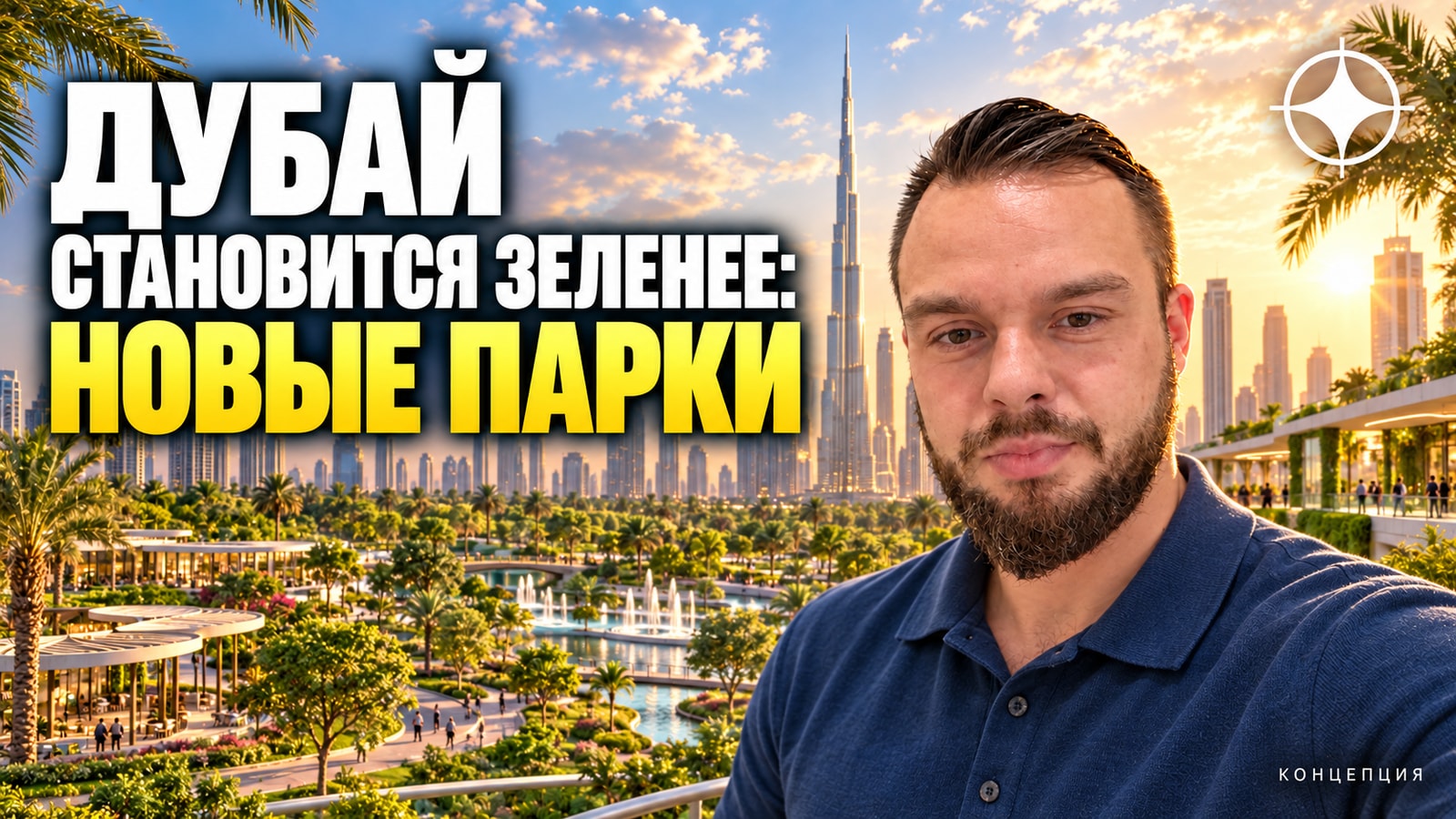 Дубай высадит 1,5 млн деревьев и построит 120 парков к 2030 году