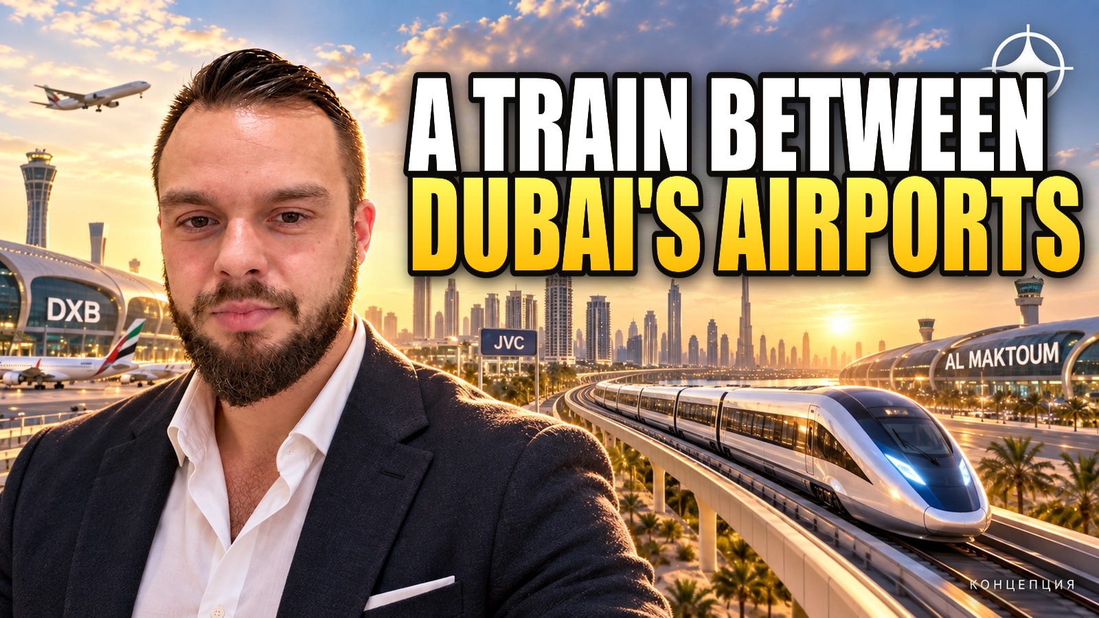Dubai Airport Express Line via JVC and the Abu Dhabi high-speed train: what changes for property