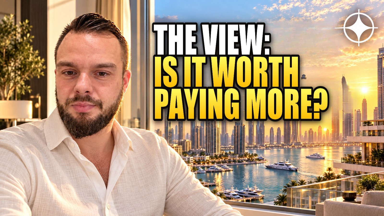 Dubai apartment view premium: how much a sea view actually adds to price