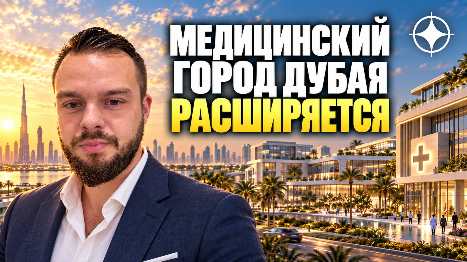 Медицинский город Дубая: Dubai Healthcare City строит первую фазу расширения за 1,3 млрд дирхамов