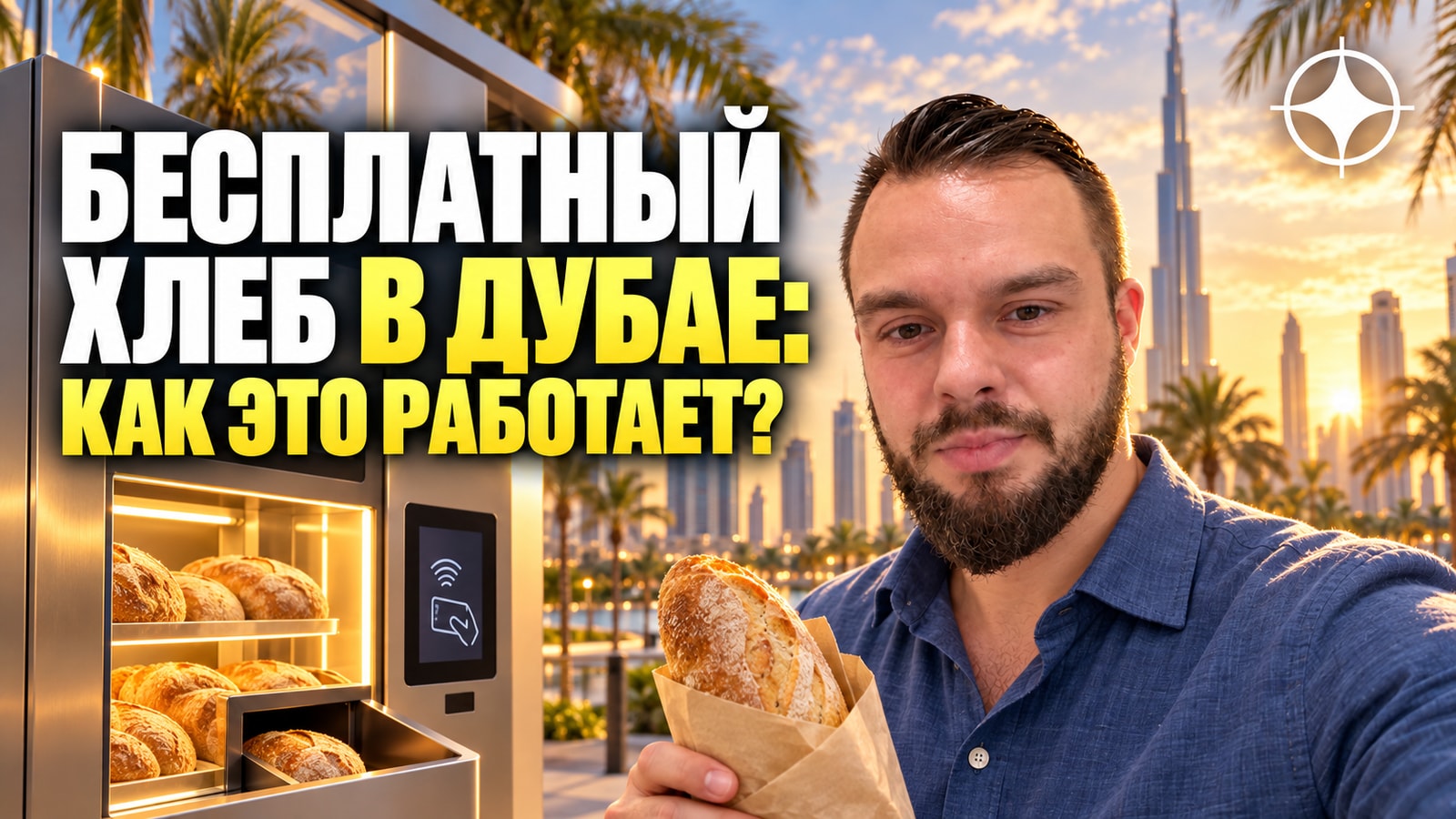 «Хлеб для всех»: в Дубае запустили круглосуточные киоски с бесплатным хлебом