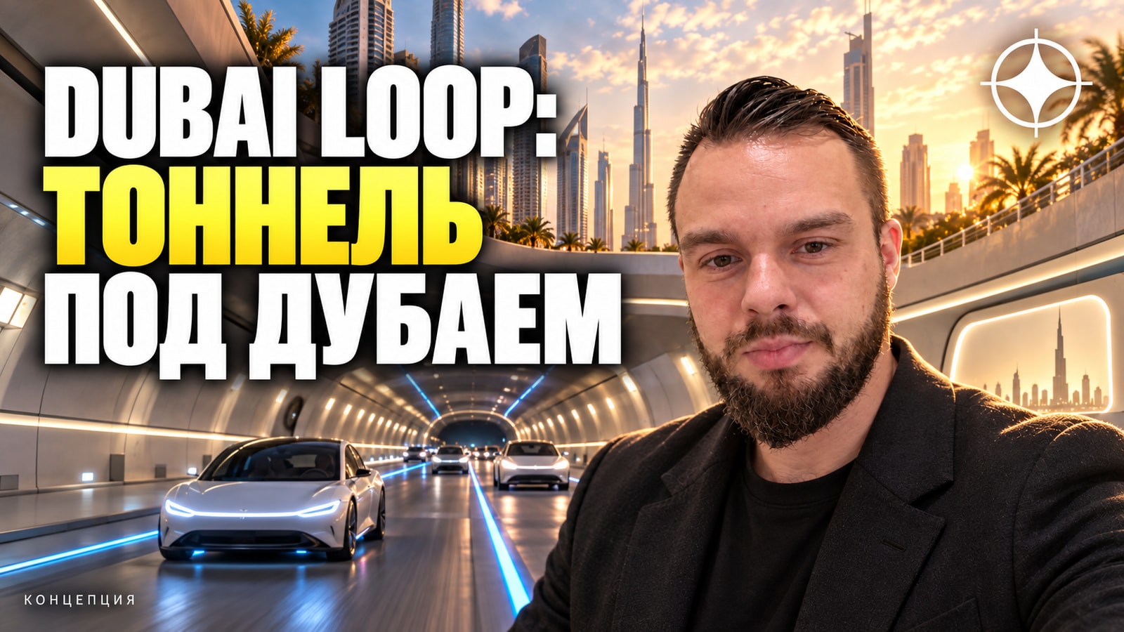 Тоннель Илона Маска в Дубае: Dubai Loop — 6,4 км, 4 станции между DIFC и Dubai Mall
