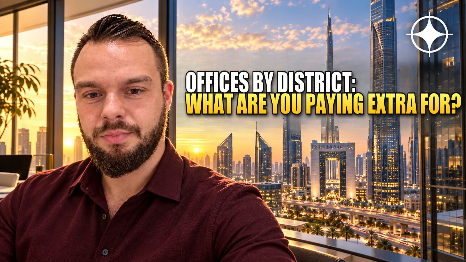 Office rents by Dubai district: from AED 250 in Internet City to 760 in DIFC