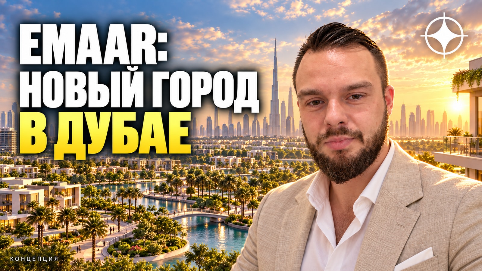 Новый проект Emaar в Дубае: город на 150 000 жителей за 200 млрд дирхамов