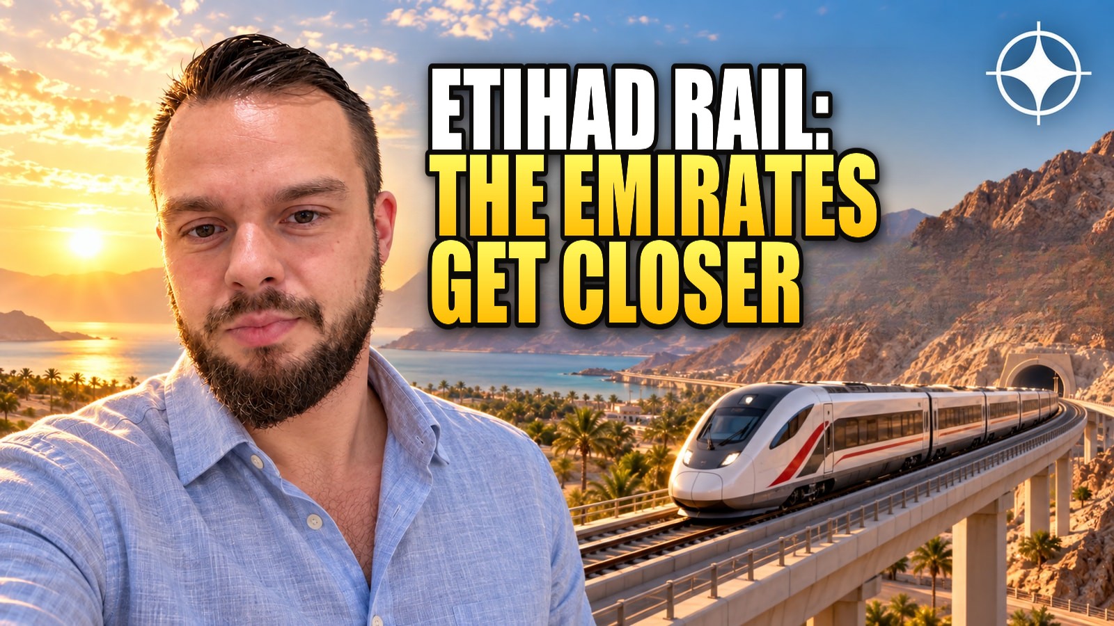 Etihad Rail's First Passenger Route: Abu Dhabi to Fujairah in 1 Hour 45 Minutes