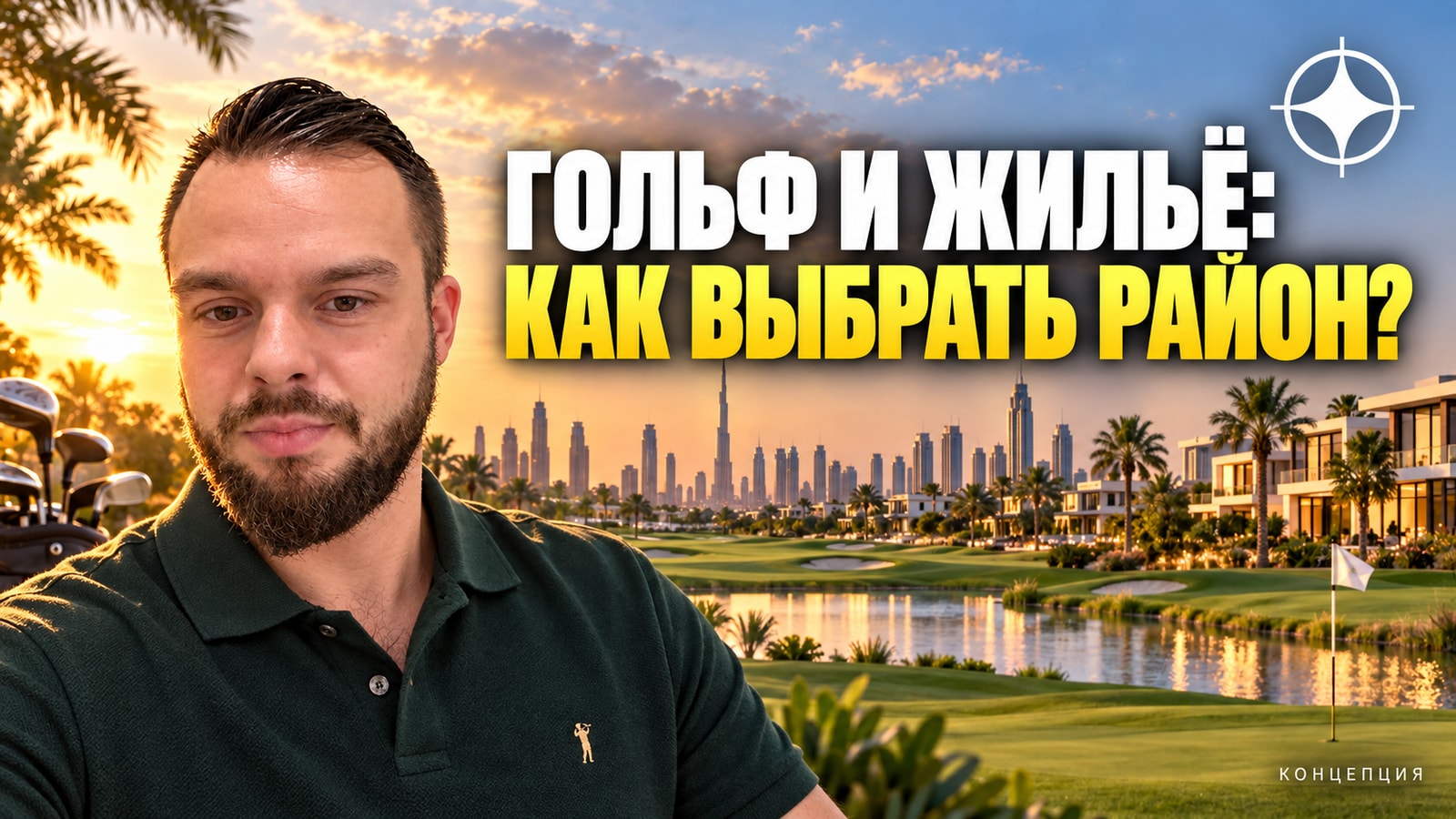 Гольф-клубы Дубая: семь полей и районы вокруг них — где покупать жильё у фервея
