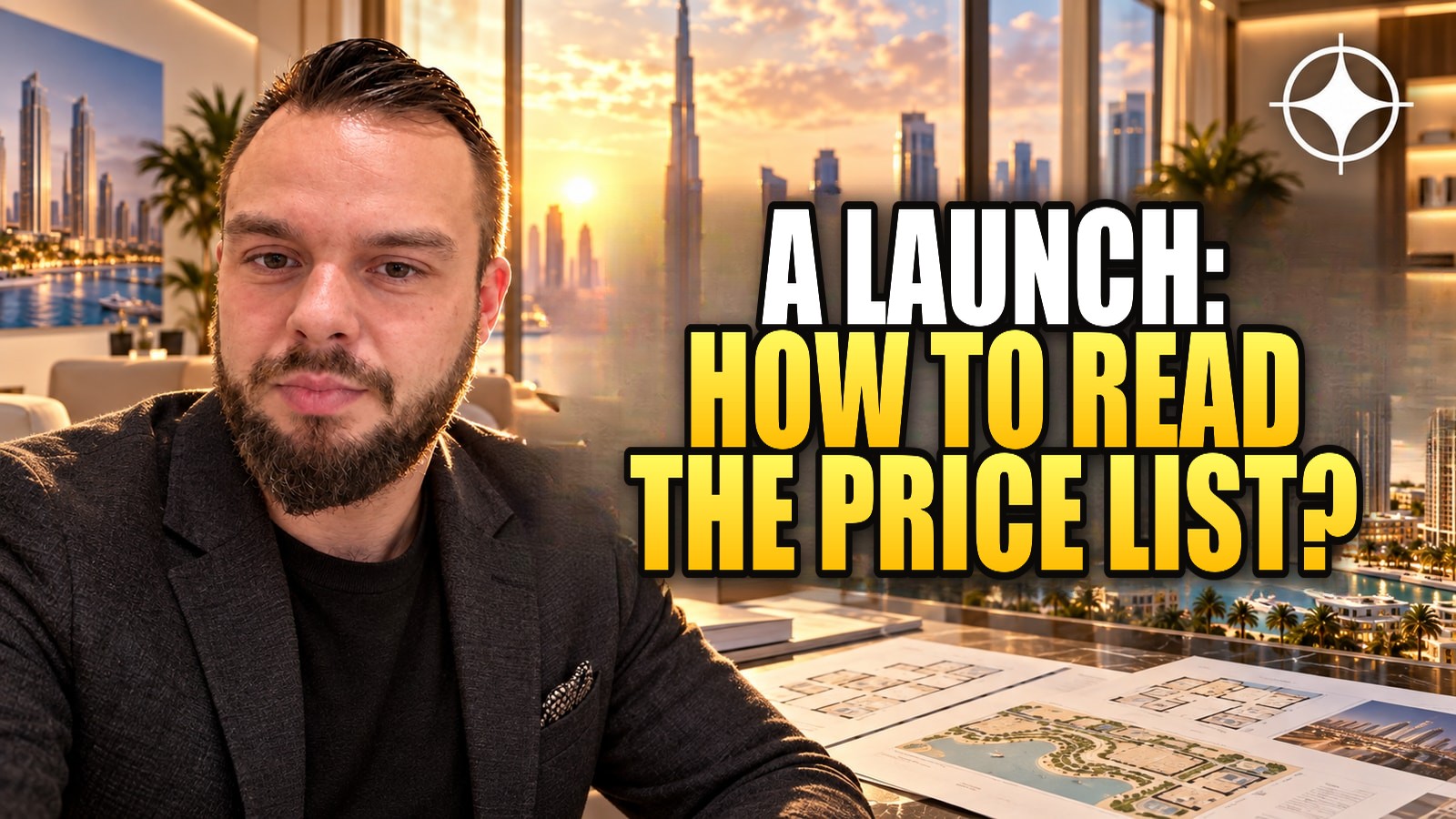 How a Dubai launch price list is built, and how to read one