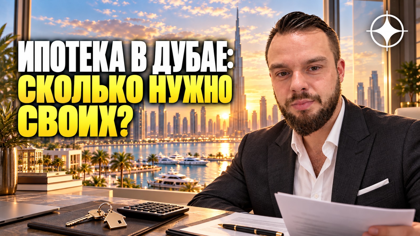 Ипотека в Дубае: сбор DLD 4% и комиссия агента с 2025 года не входят в кредит — сколько нужно своих