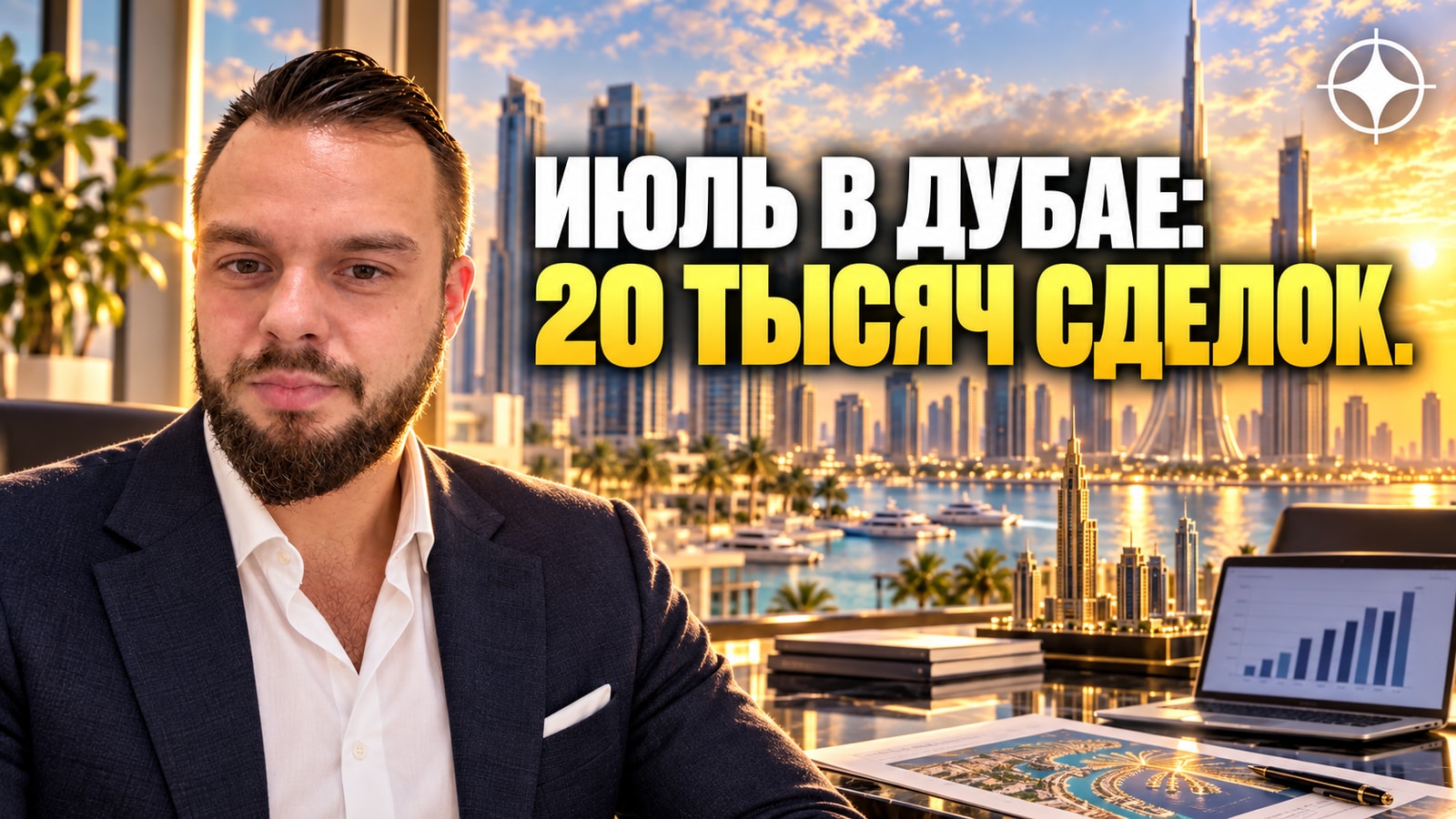 Двадцать тысяч сделок за месяц: июль 2025 стал вторым в истории рынка Дубая