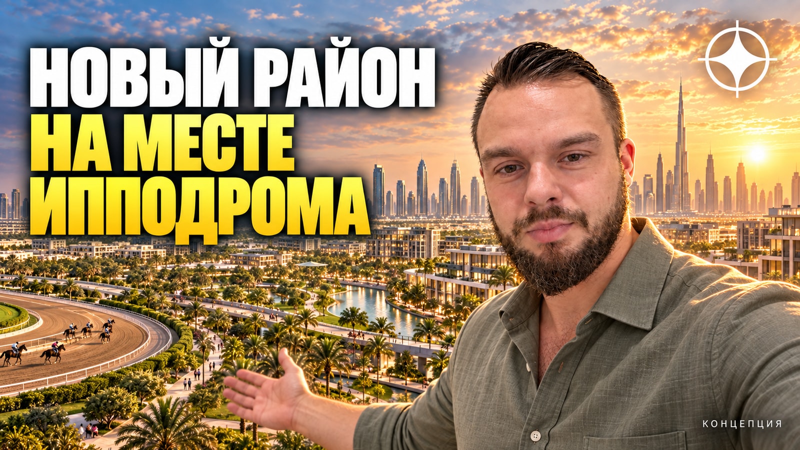 Новый район Дубая на месте ипподрома Jebel Ali: мастер-план BIG на 5 км² и что известно к сентябрю 2026