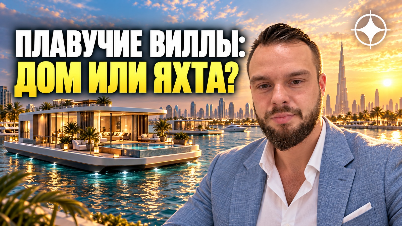 Плавучие виллы в Дубае: Kempinski Floating Palace — 48 вилл-яхт Neptune от 29 млн дирхамов и что с открытием