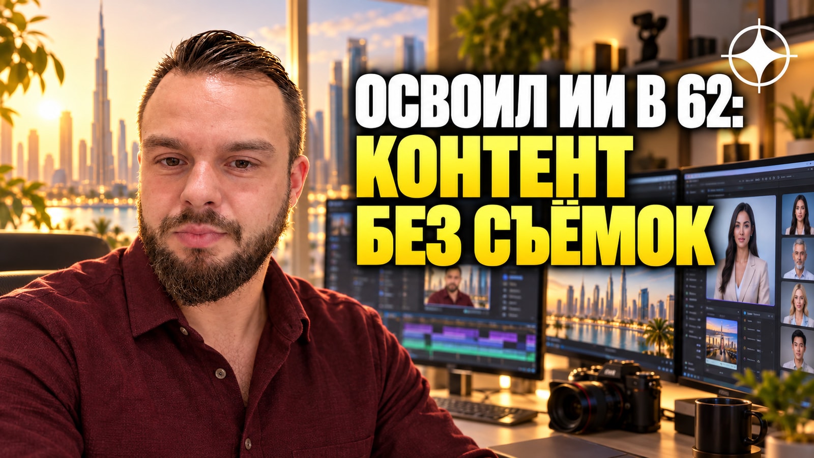 Контент-завод на нейросетях в 62 года: самый яркий кейс обучения ИИ