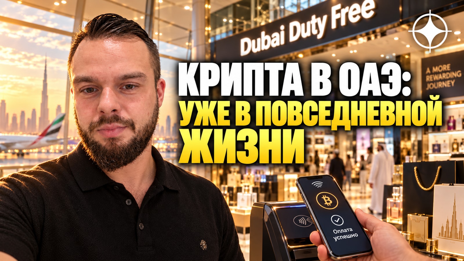 Крипта входит в повседневность ОАЭ: оплата в Dubai Duty Free и предразрешение для Revolut
