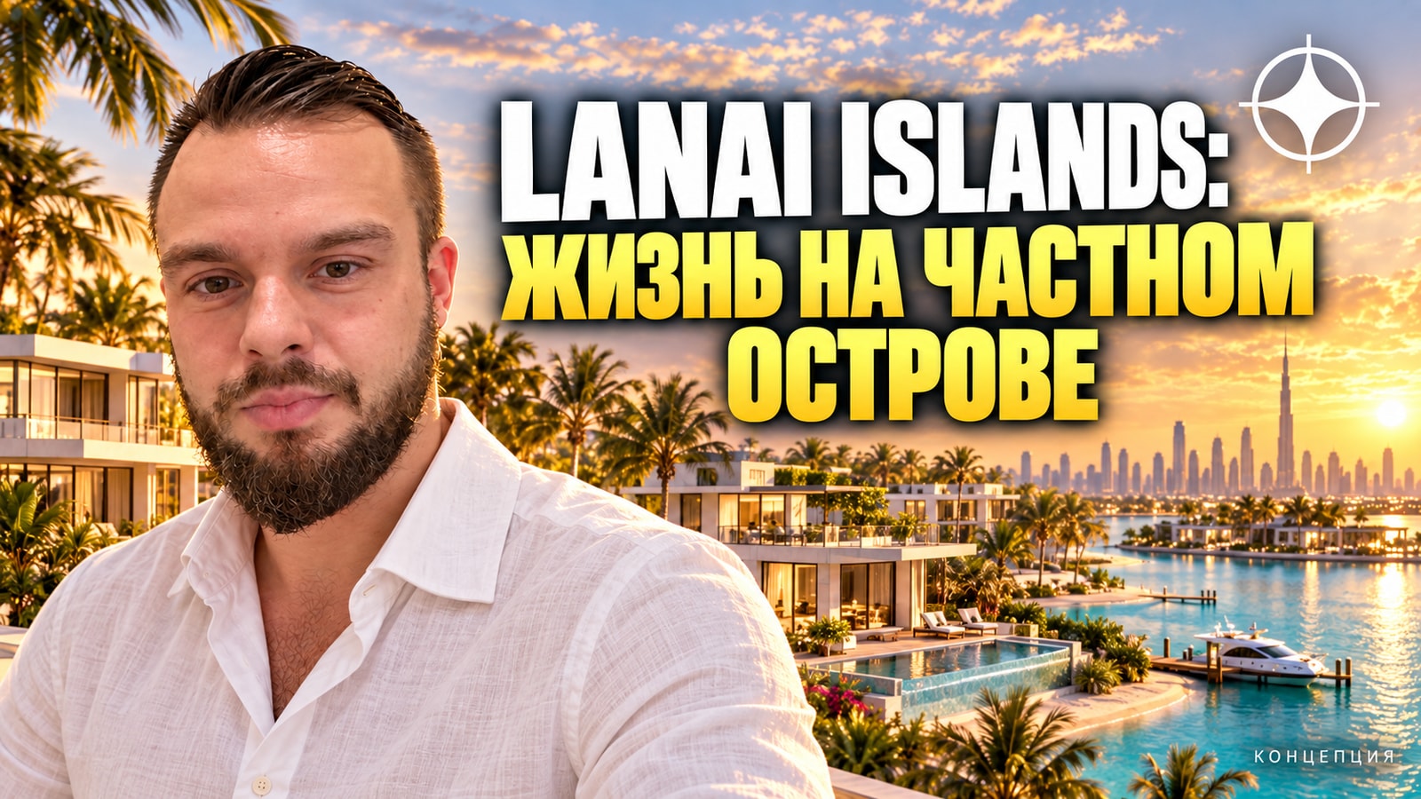 Lanai Islands: 13 вилл на частном острове в Tilal Al Ghaf