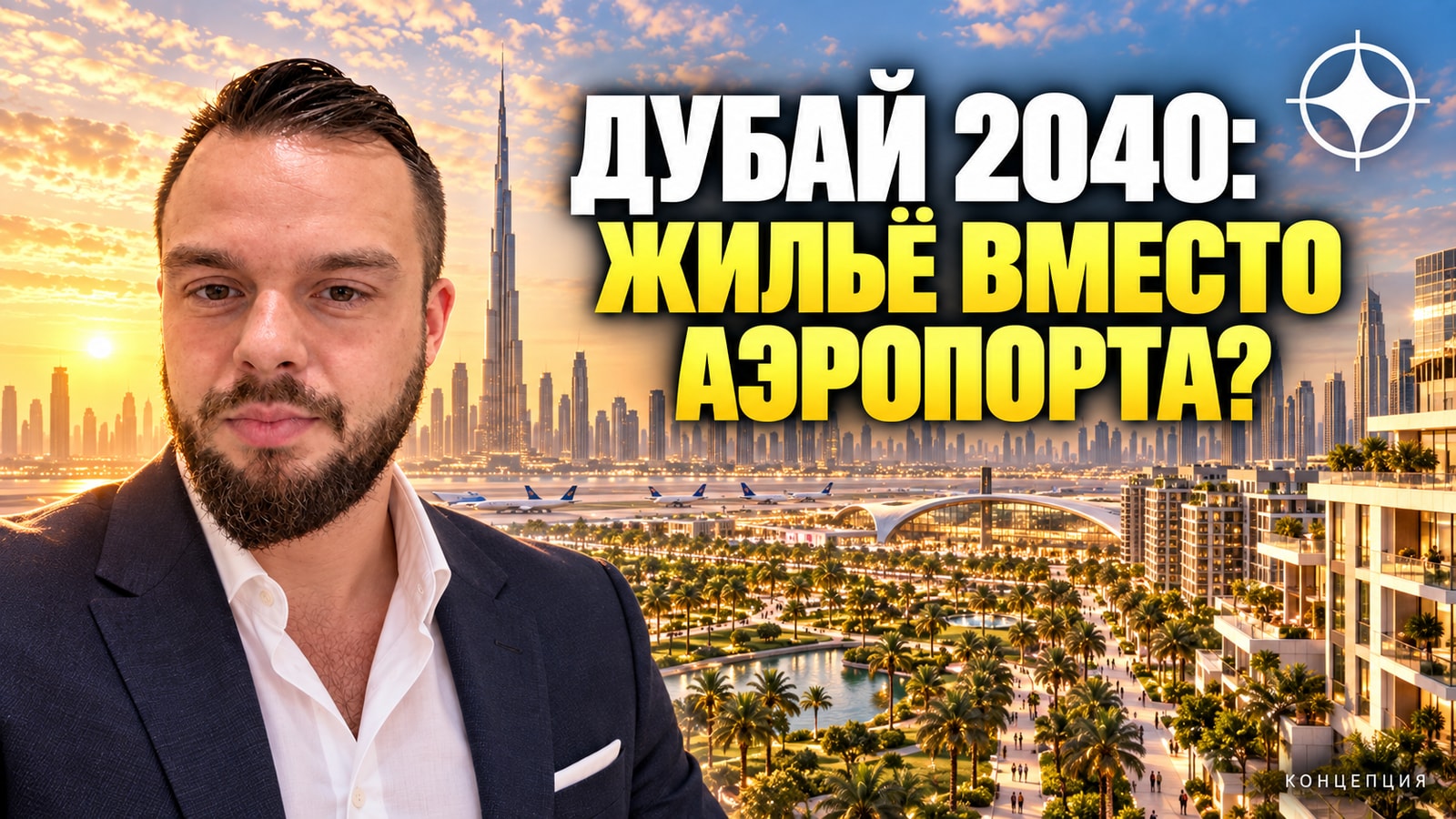 Мастер-план Дубая 2040 корректируется: на месте аэропорта DXB может появиться жильё