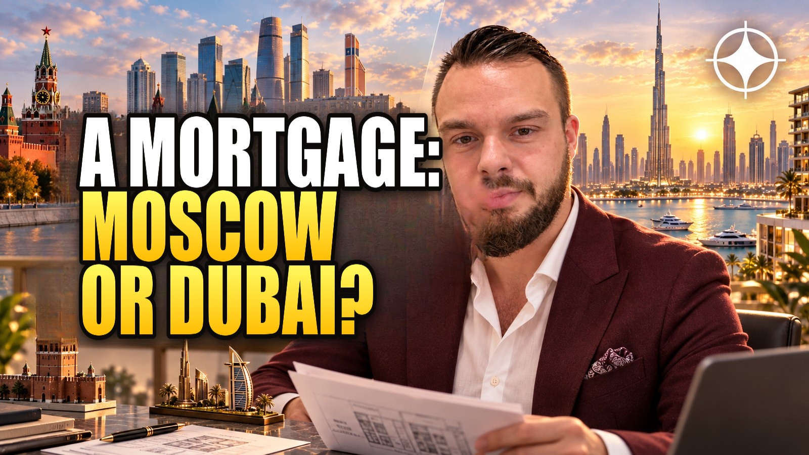 Moscow vs Dubai mortgages in 2026: the rate, the payment and the total cost