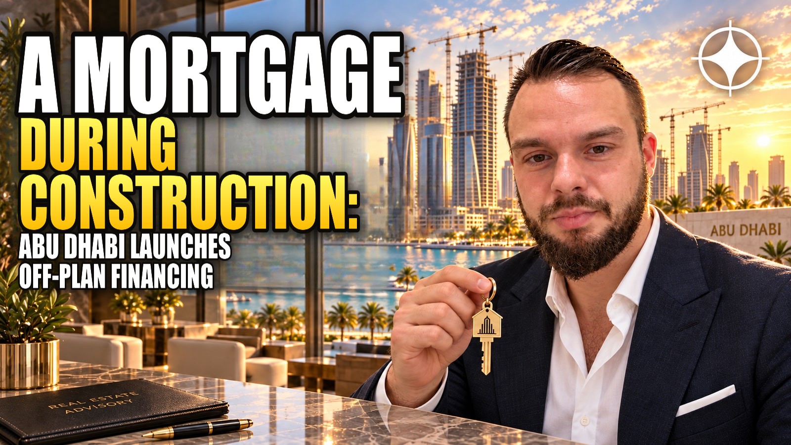 Off-plan mortgages arrive in Abu Dhabi: 75% financed from the start of construction