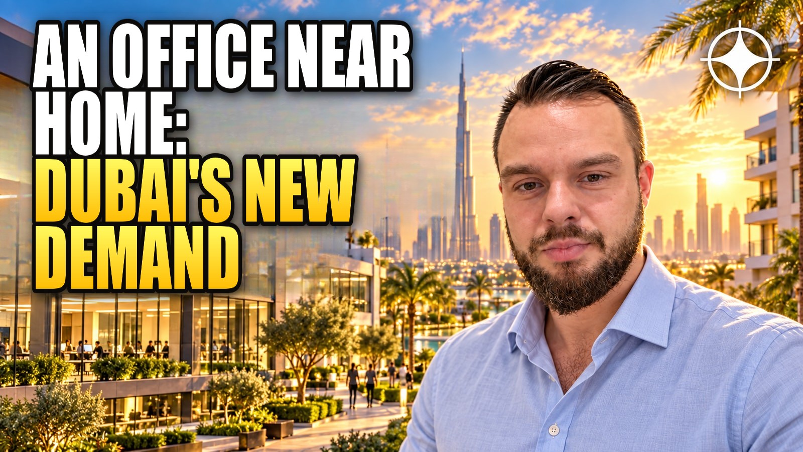 Offices in residential districts: Dubai Hills at zero vacancy and AED 350 a foot