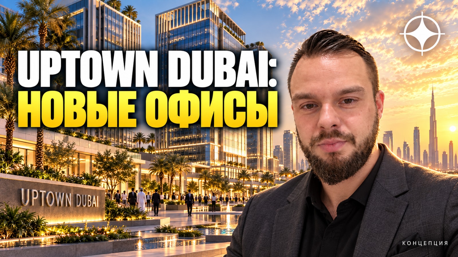 Офисы класса A в Дубае: DMCC строит One Uptown Place и Two Uptown Place в Uptown Dubai
