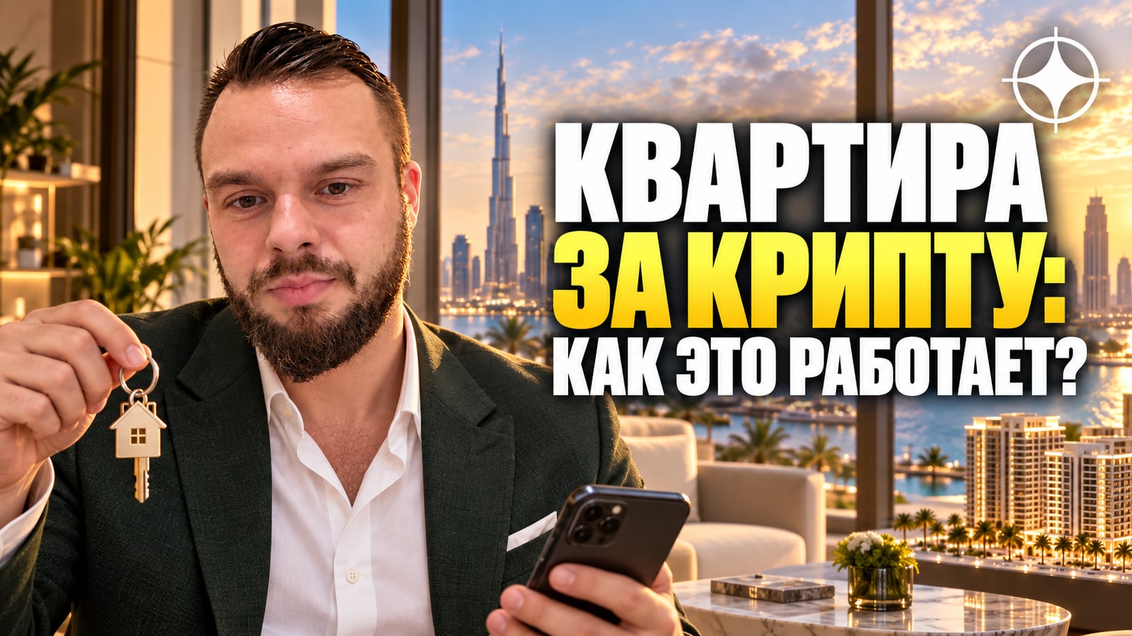 Покупка недвижимости в ОАЭ за криптовалюту: как это устроено в 2026 году