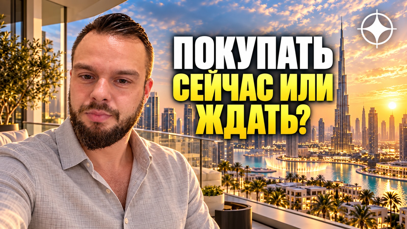 Покупка недвижимости в Дубае: 71% собираются купить, 53% ждут снижения цен
