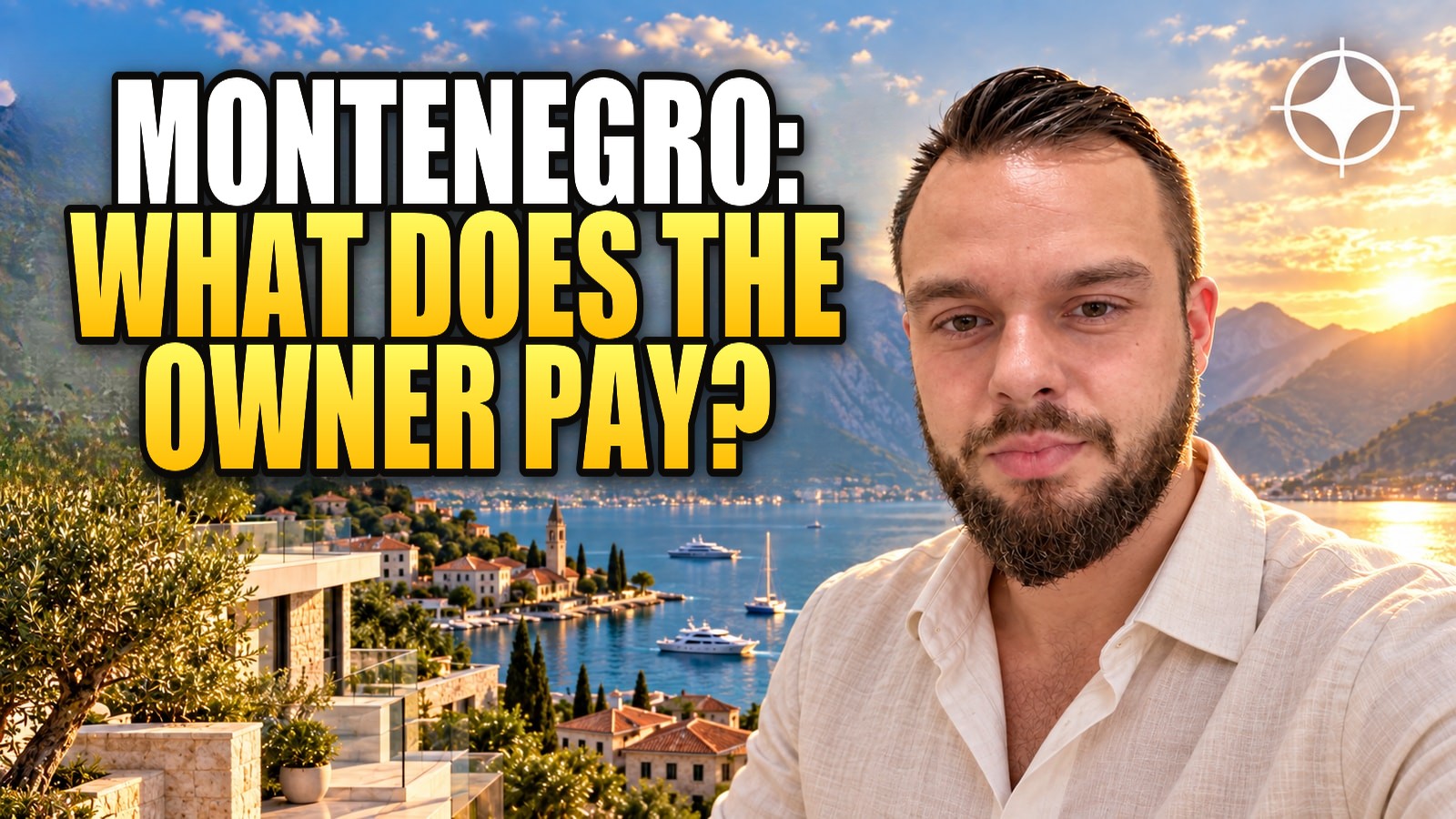 Owner taxes in Montenegro: purchase, ownership, letting, sale