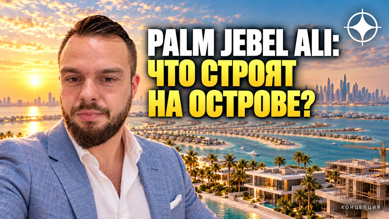 Виллы на Palm Jebel Ali: 544 дома за 3,5 млрд дирхамов, первый молл The Yard и приход Select Group