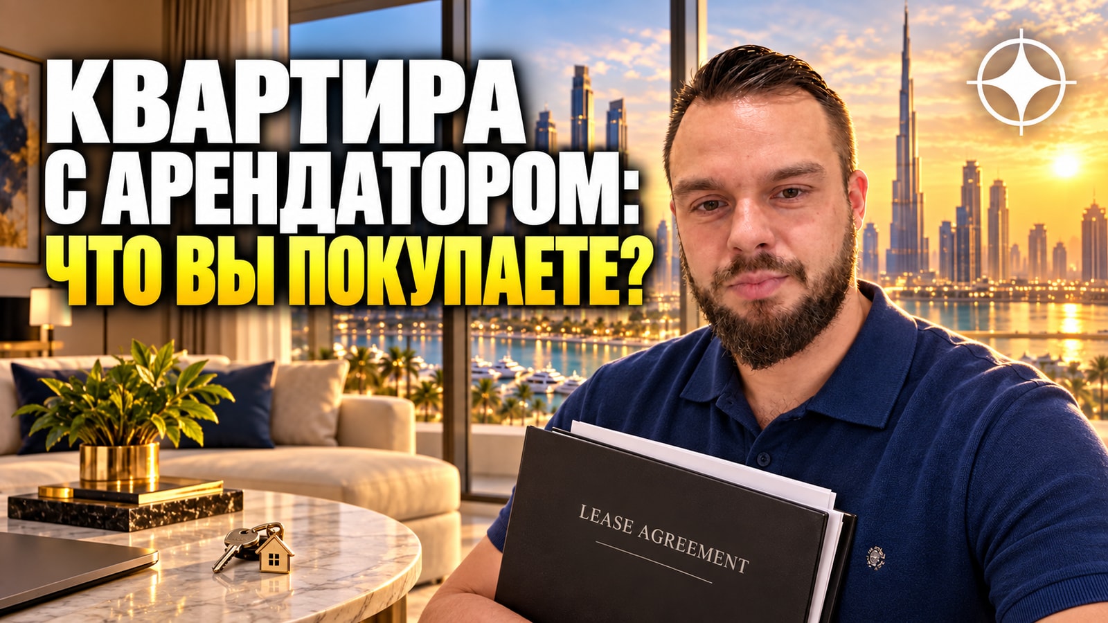 Покупка квартиры в Дубае с арендатором: вы покупаете ещё и договор