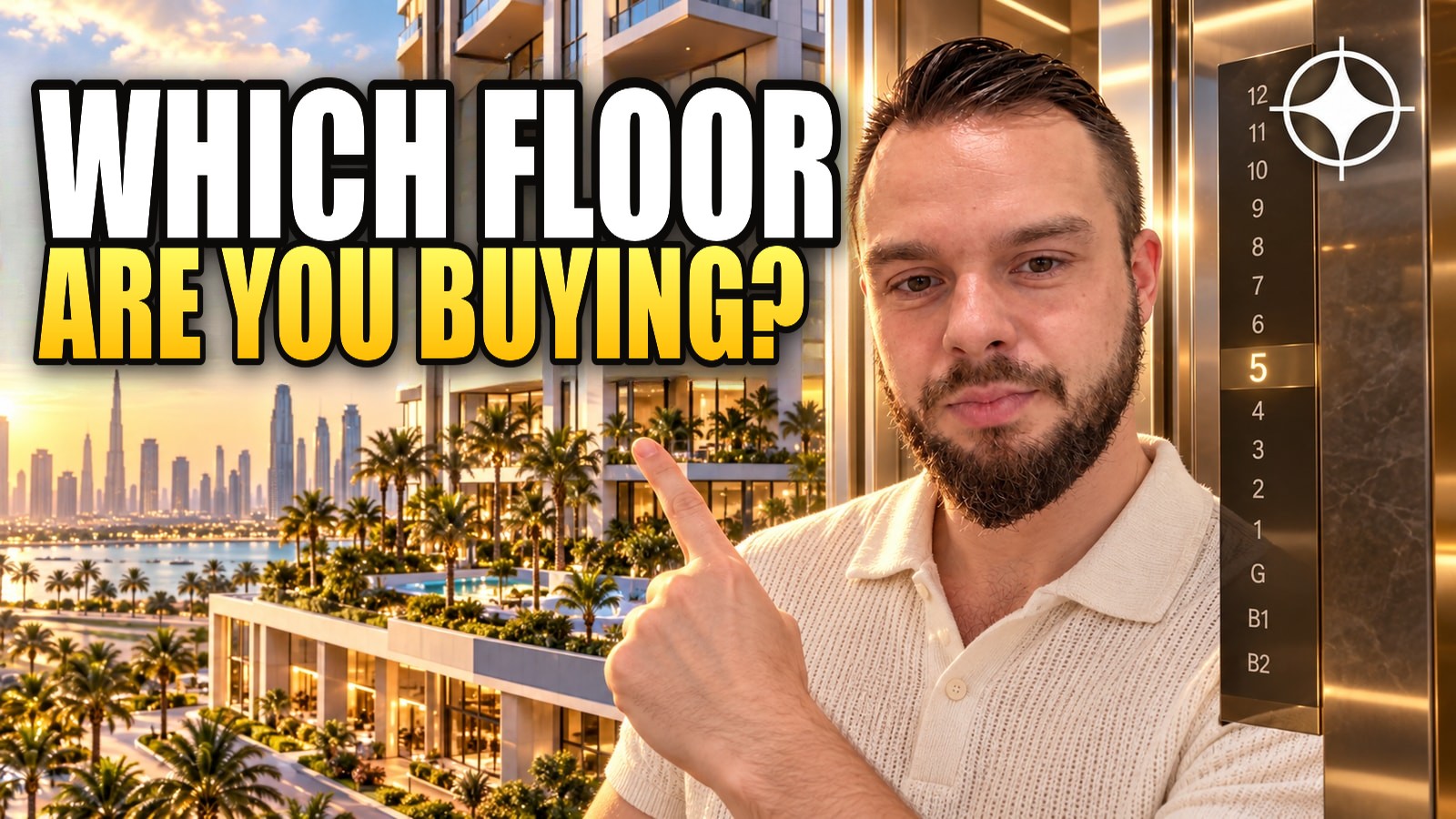 2B + G + 3P + 19: how to read floor counts in a Dubai brochure