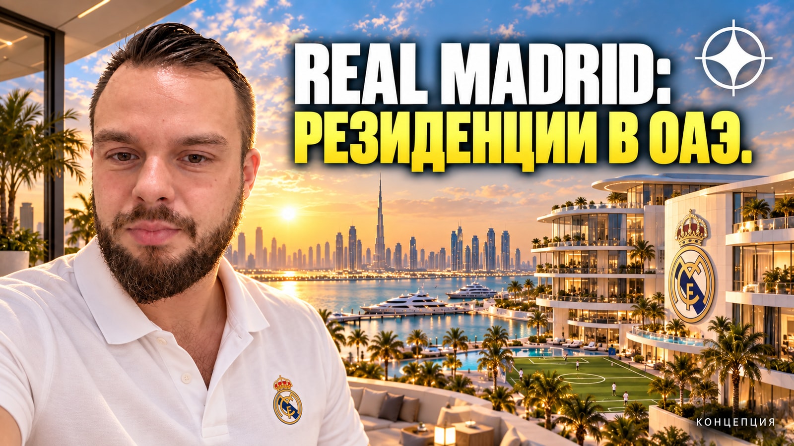 Резиденции Real Madrid в ОАЭ: цены от 1,65 млн дирхамов