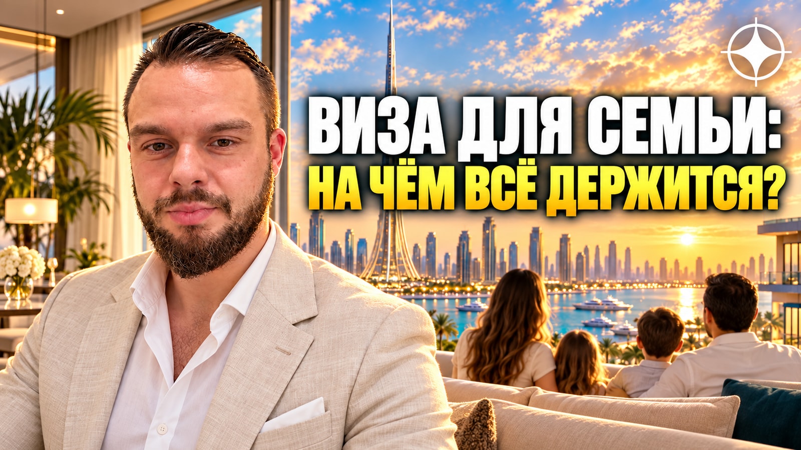 Резидентская виза в Дубае для всей семьи: что держится на одном человеке