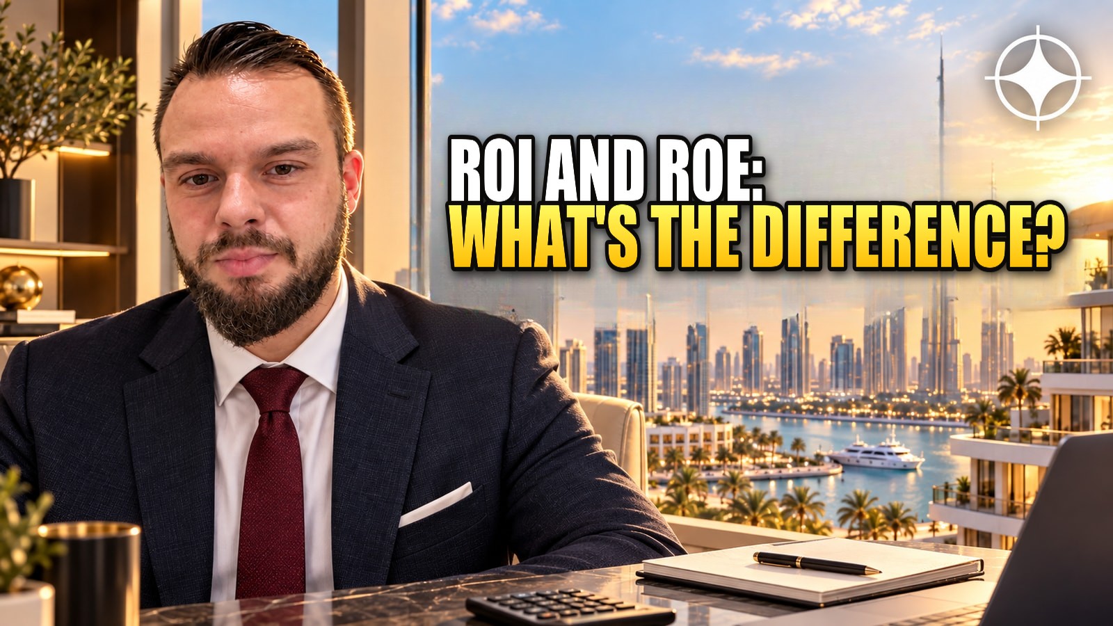 ROI and ROE in Dubai property: two different numbers, and which one matters