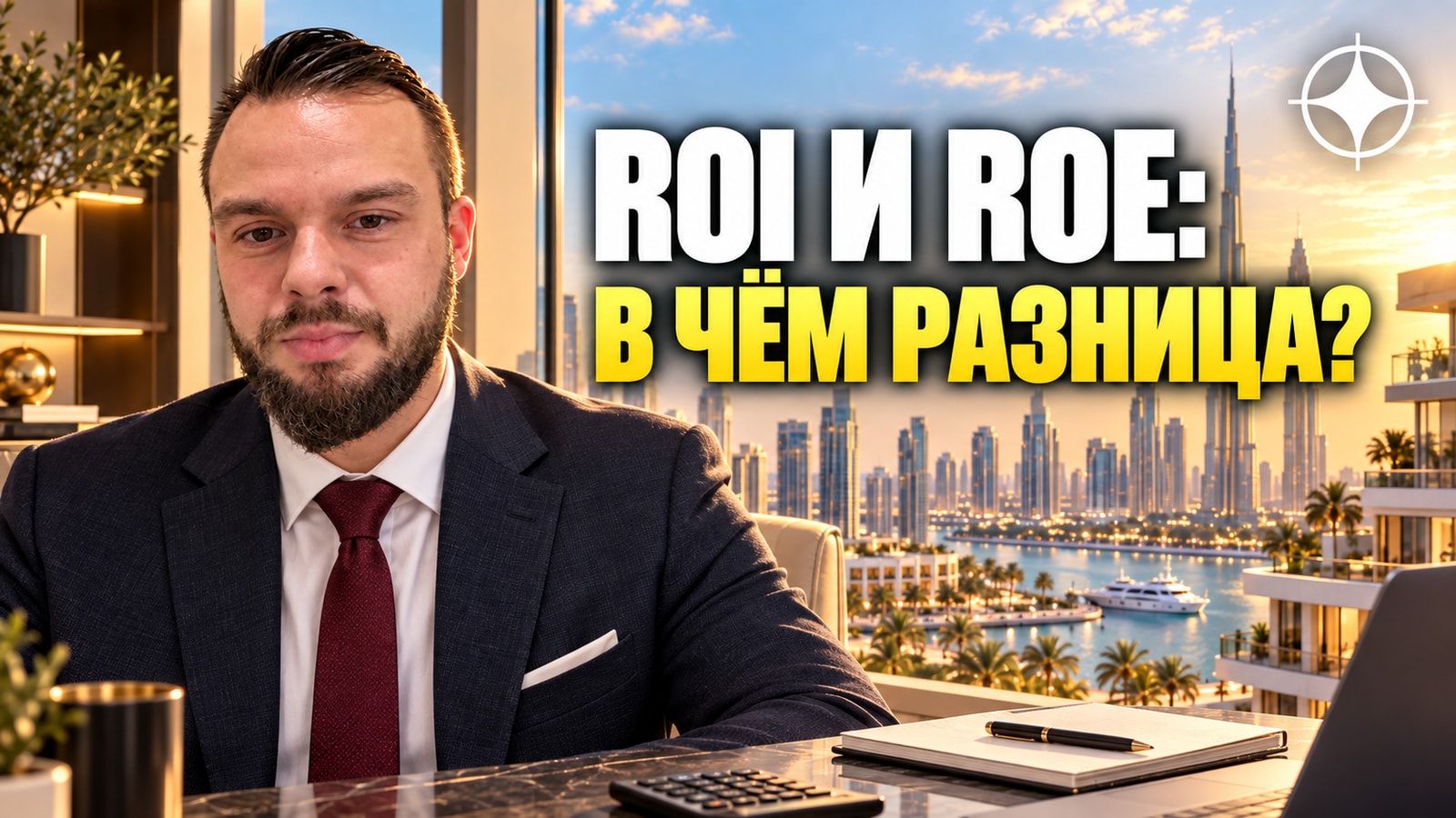 ROI и ROE в недвижимости Дубая: почему это разные цифры и какая из них важнее