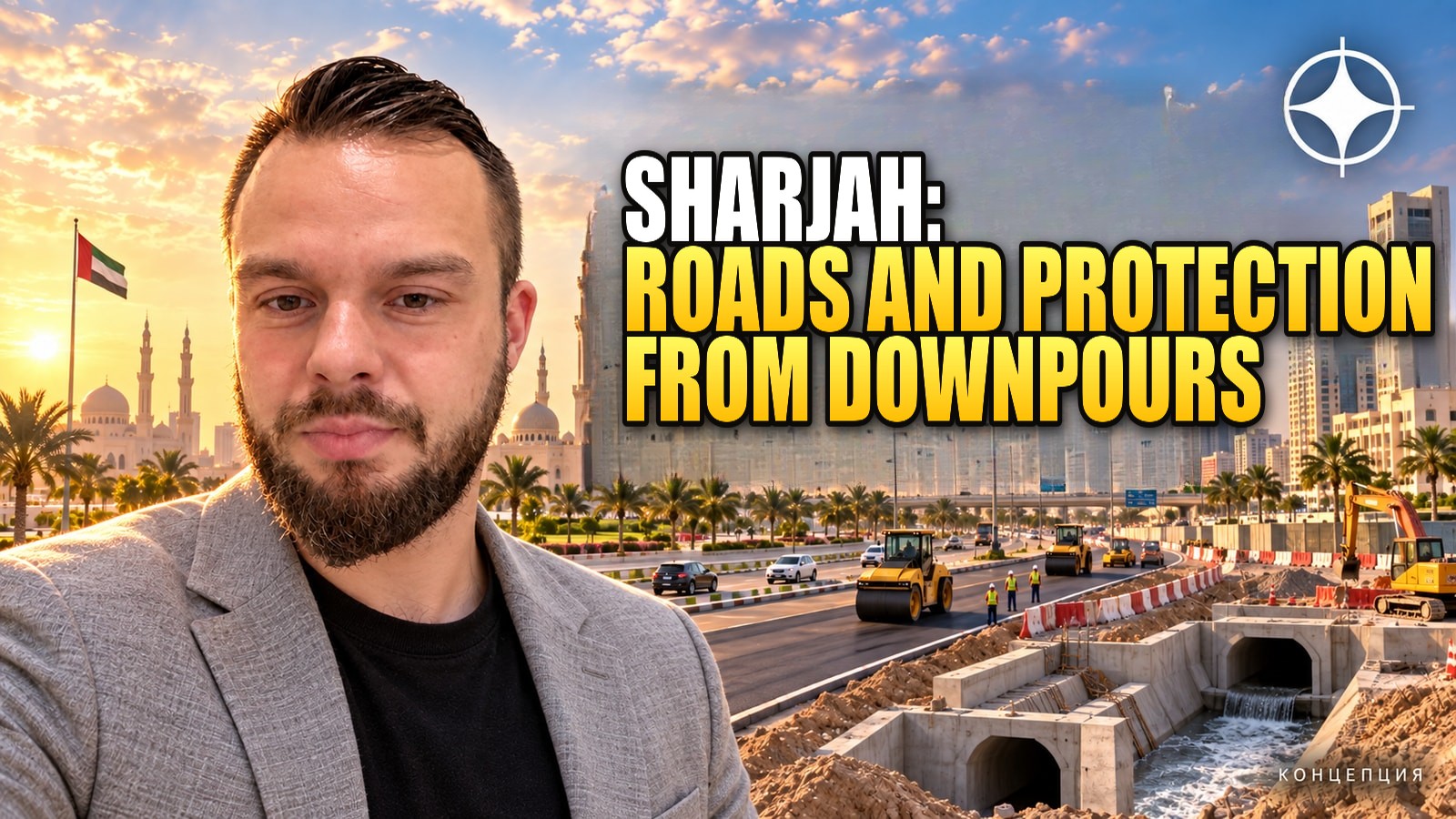 Sharjah is spending AED 1.65bn on roads and stormwater drainage