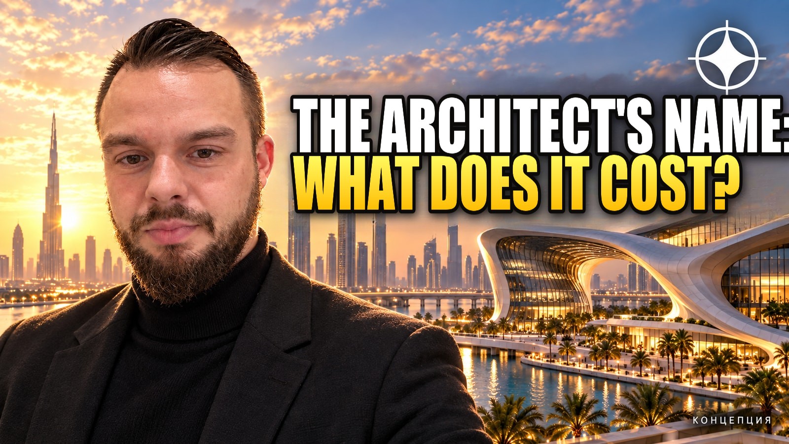 Star architecture in Dubai: Zaha Hadid, SOM, Squire & Partners — and what an architect's name actually adds to resale value
