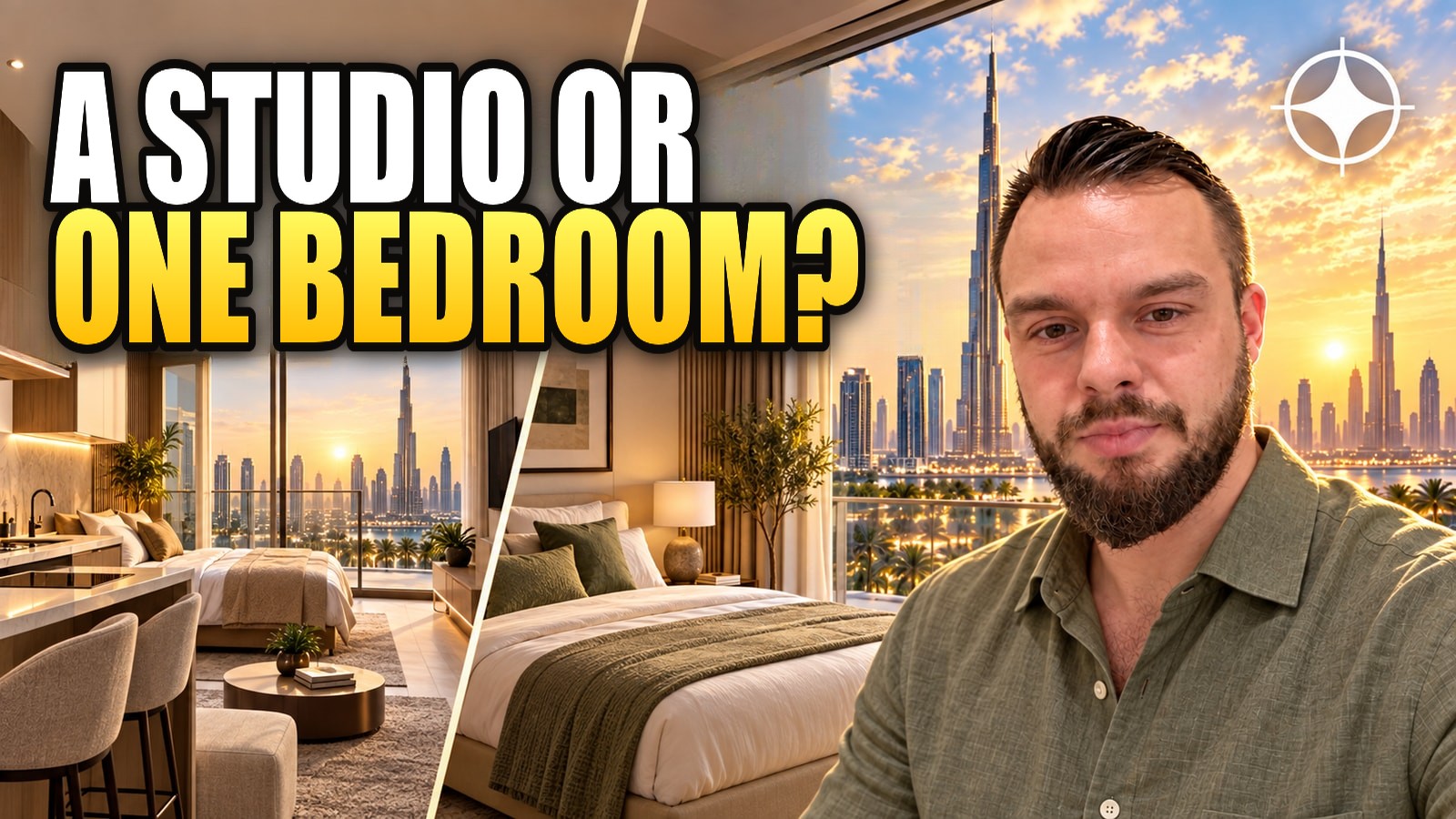 Studio or one-bedroom in Dubai: the same budget, two different assets